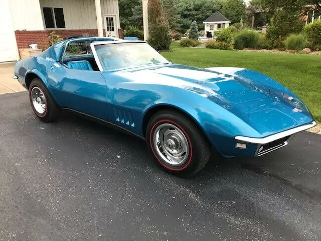 1968 Chevrolet Corvette Medium Blue