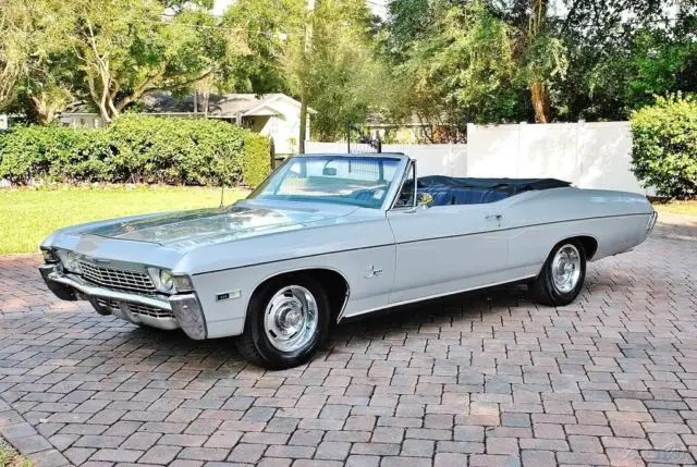 1968 Chevrolet Impala Convertible 454 Big Block 62k Actual miles