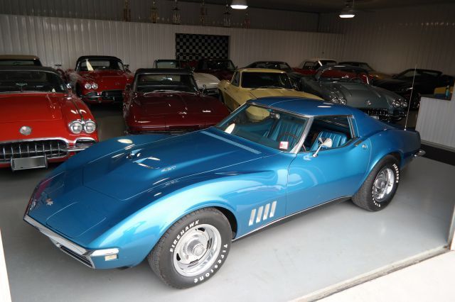 1968 Chevrolet Corvette #sMatching427ci/390hpTankSticker