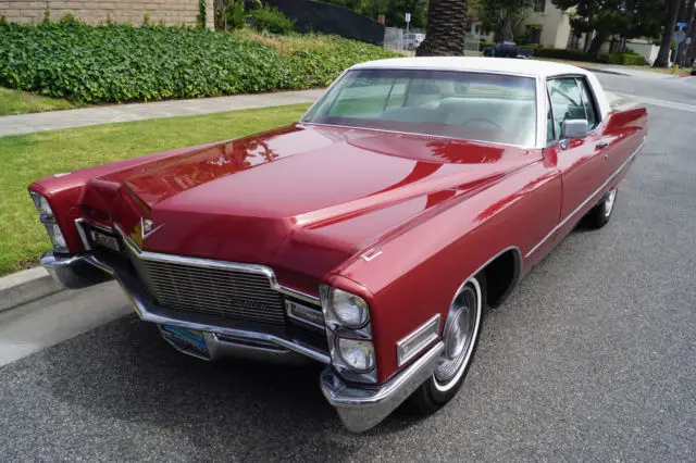 1968 Cadillac DeVille White Leather