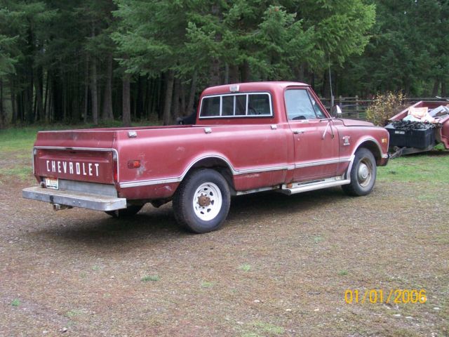 1968 Chevrolet C-10 Most-missing driver's side rear