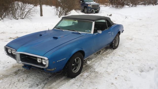 1968 Pontiac Firebird 400 performance package