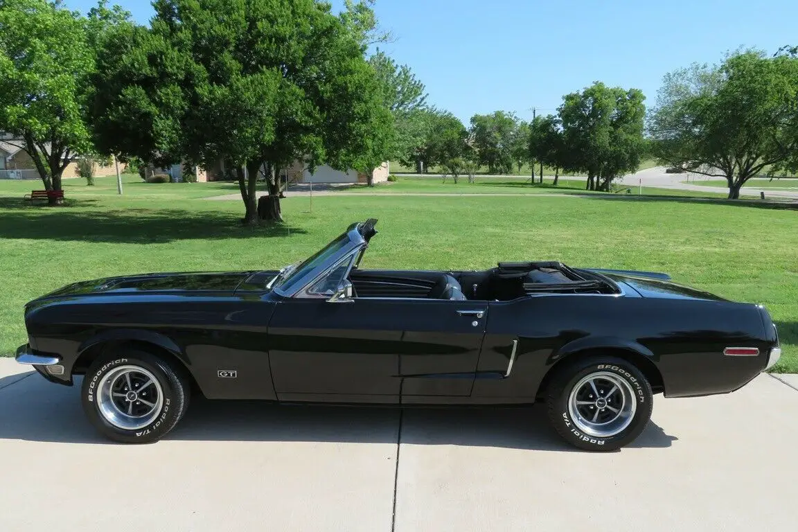 1968 Ford Mustang GT 4-SPEED Convertible