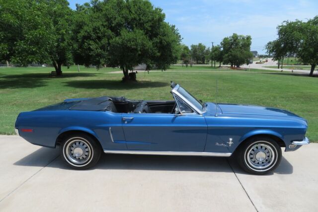1968 Ford Mustang Convertible w- Power Top/Steering - FREE SHIPPING