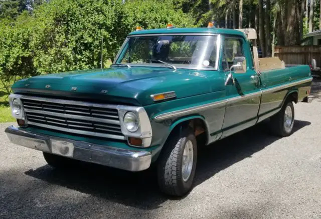 1968 Ford F-100 Custom Cab Camper Special