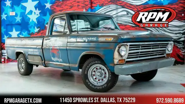 1968 Ford F-100 Custom South Side Mobil Gas Pickup