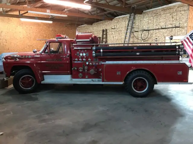 1968 Ford F 750 Fire Truck