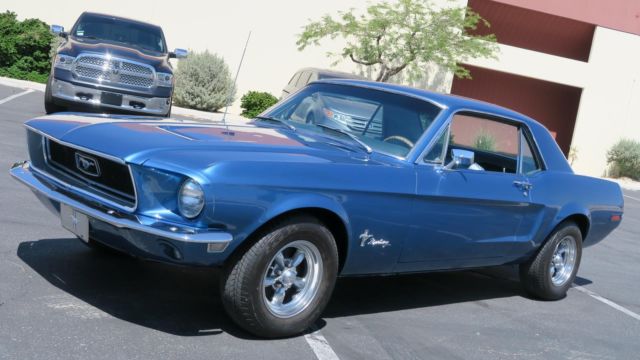 1968 Ford Mustang 289 C CODE P/S! NEW PAINT AND LUXURY INTERIOR!