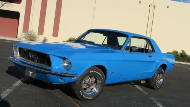 1968 Ford Mustang 289 V8 C CODE! SAN JOSE FACTORY BUILT! DISC BRAKES