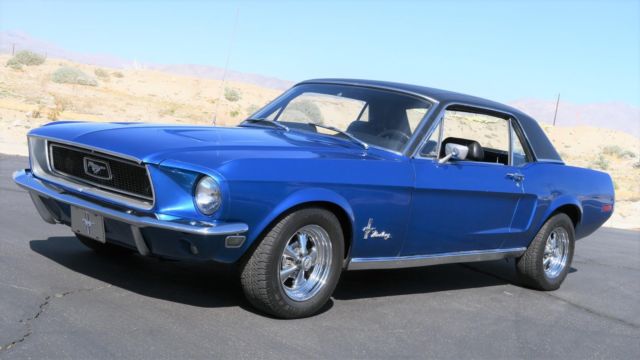 1968 Ford Mustang 302 J CODE! P/S! AC! DISC! # MATCHING!