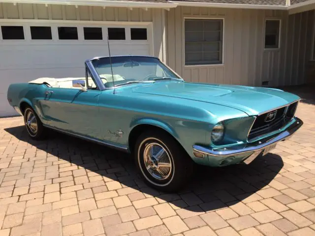 1968 Ford Mustang Base Convertible 2-Door