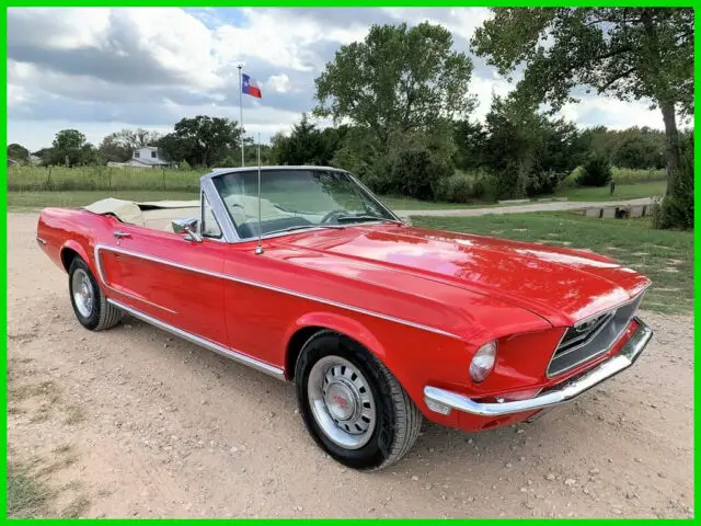 1968 Ford Mustang 1968 Ford Mustang Convertble, Restored, Air Conditioning