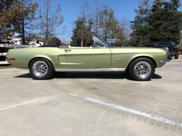 1968 Ford Mustang Convertible GT Tribute