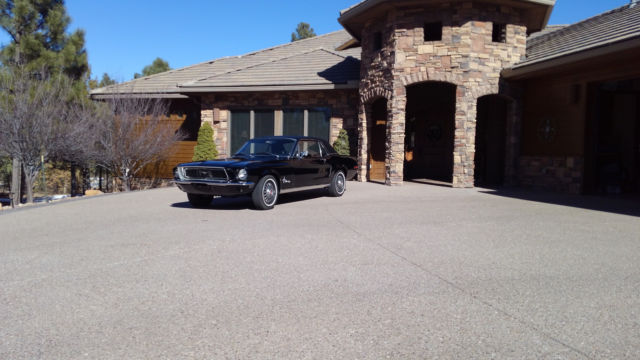 1968 Ford Mustang Black on Black