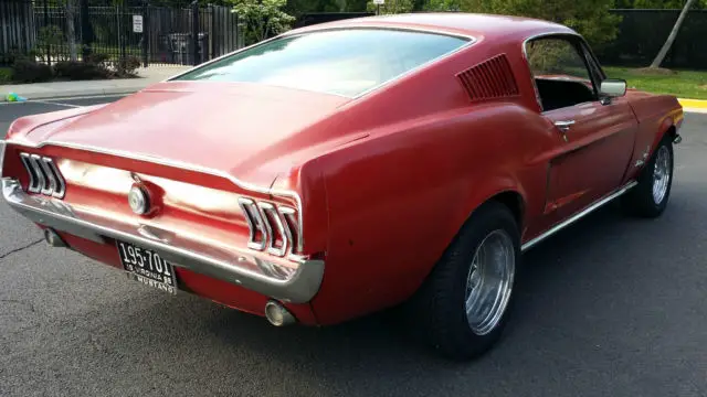 1968 Ford Mustang FASTBACK 2 OWNERS Solid Frame 429 C6 3.50 POSI Cragar ...