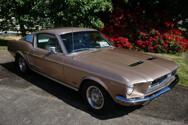 1968 Ford Mustang Fastback.