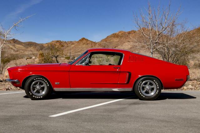 1968 FORD MUSTANG FASTBACK GT J-CODE DUAL QUADS 4-SPEED for sale ...