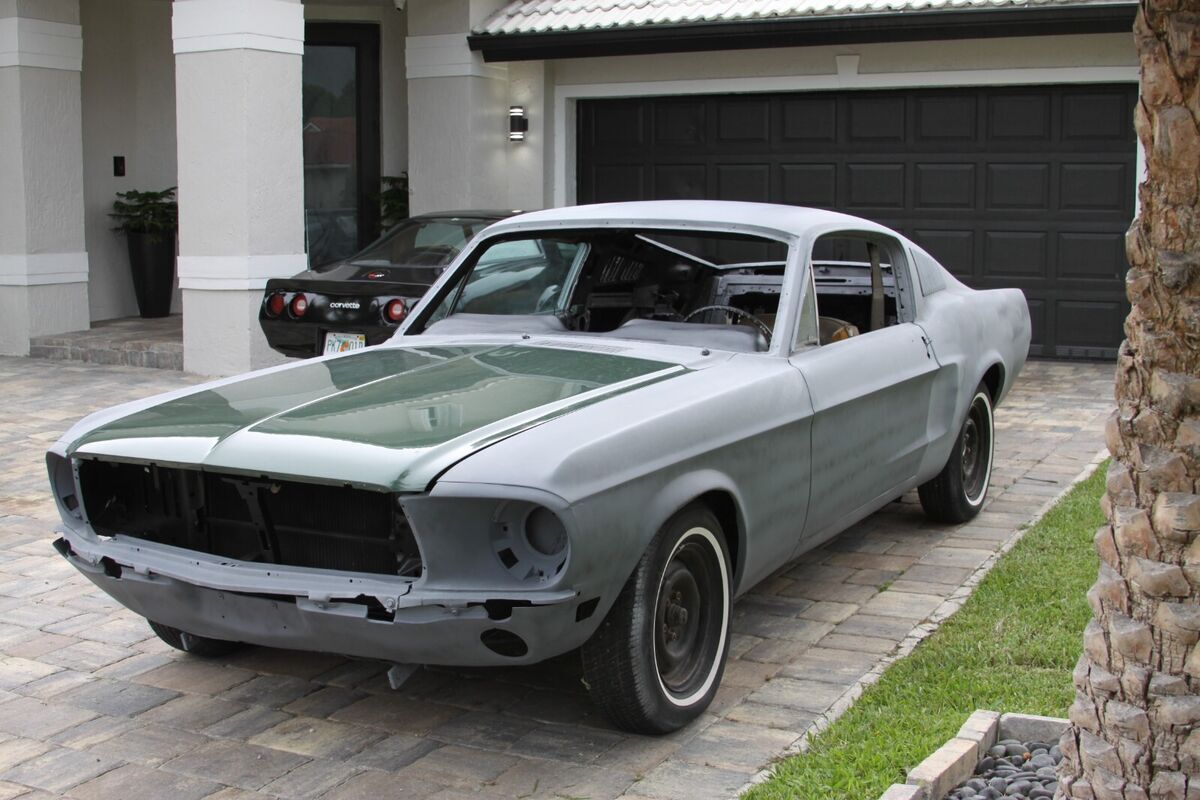 1968 Ford Mustang Fastback REAL GT  Running 351 Cleveland 4 Spd PS PB