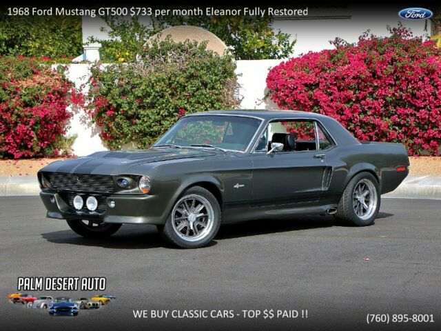 1968 Ford Mustang GT500 $733 per month Eleanor Fully Restored