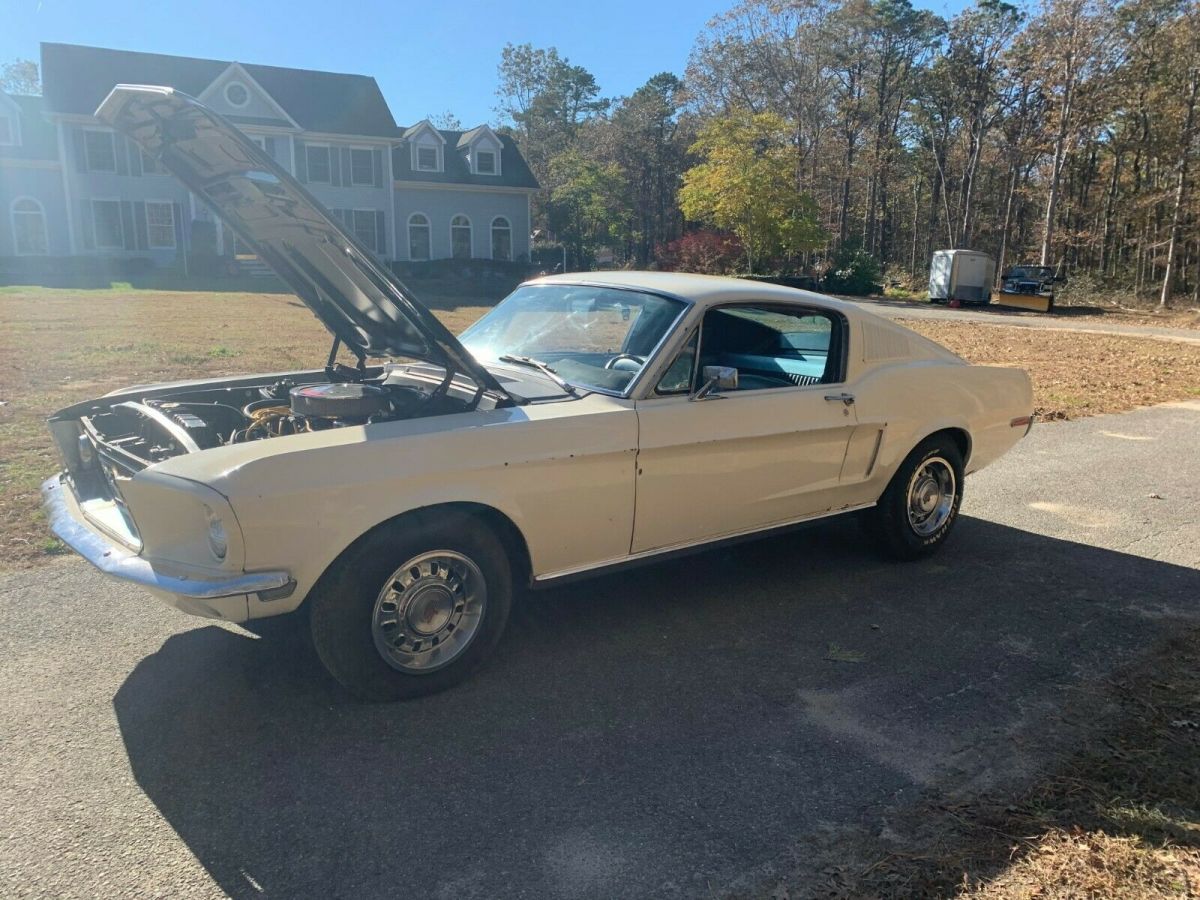 1968 Ford Mustang 1968 Ford Mustang S code 390 GT Fastback project