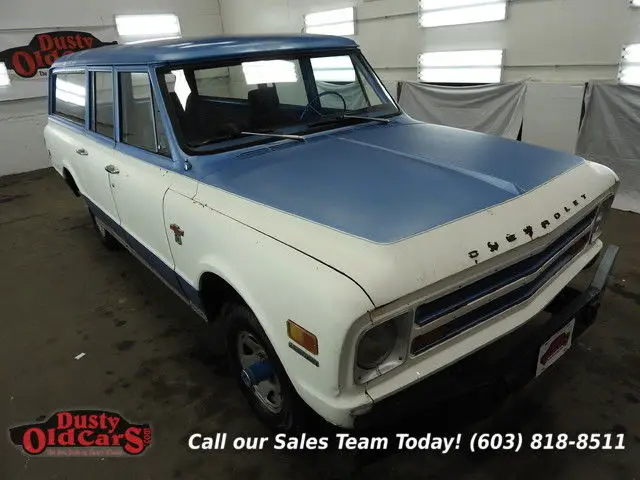 1968 Chevrolet Suburban Great Work Camp Truck Runs Drives 350V8 4spd