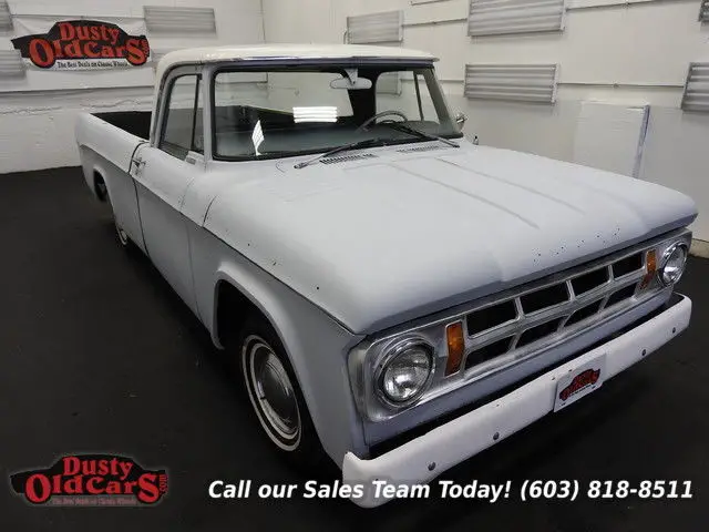 1968 Dodge Other Pickups Runs Drives Body Inter Good 318V8 3 spd auto