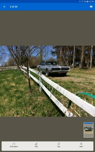 1968 Mercury Cougar CROME