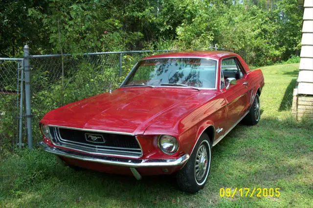 1968 Ford Mustang coupe