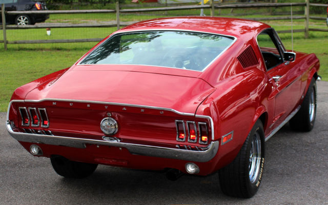 1968 Mustang GT Fastback J-Code for sale: photos, technical ...