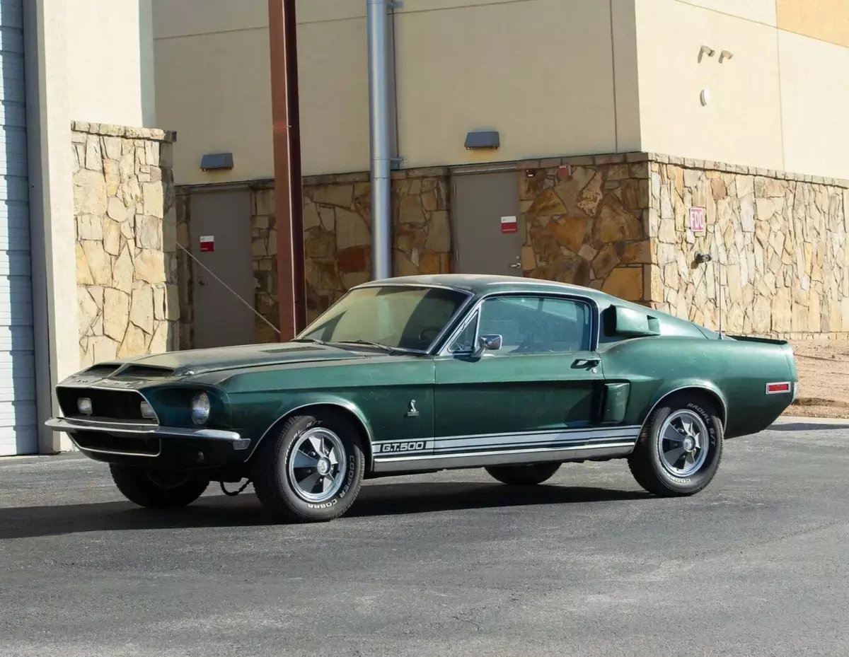1968 Ford Mustang 1 Owner Shelby GT500 428 Highland Green