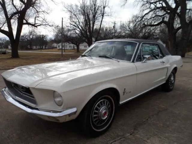 1968 Ford Mustang Dark Red Interior