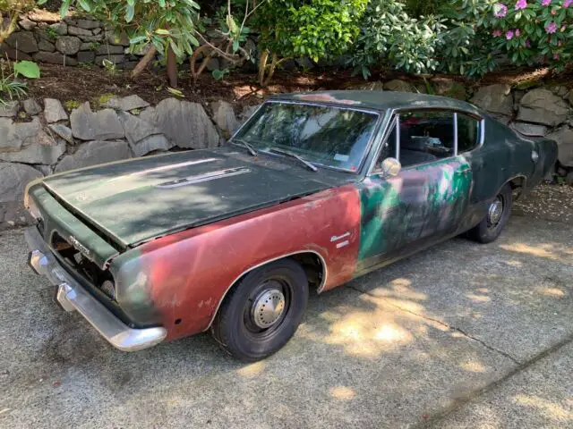 1968 Plymouth Barracuda fastback