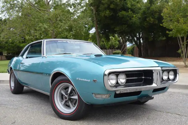 1968 Pontiac Firebird 400Ci 4 BBL One Owner