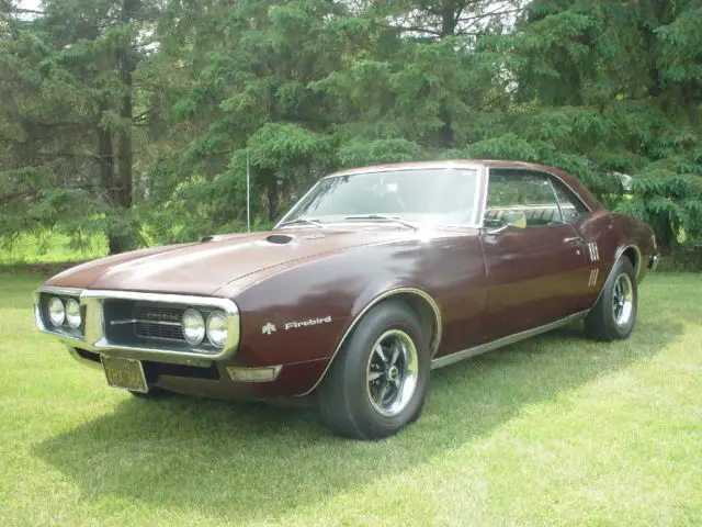 1968 Pontiac Firebird 400 4 speed