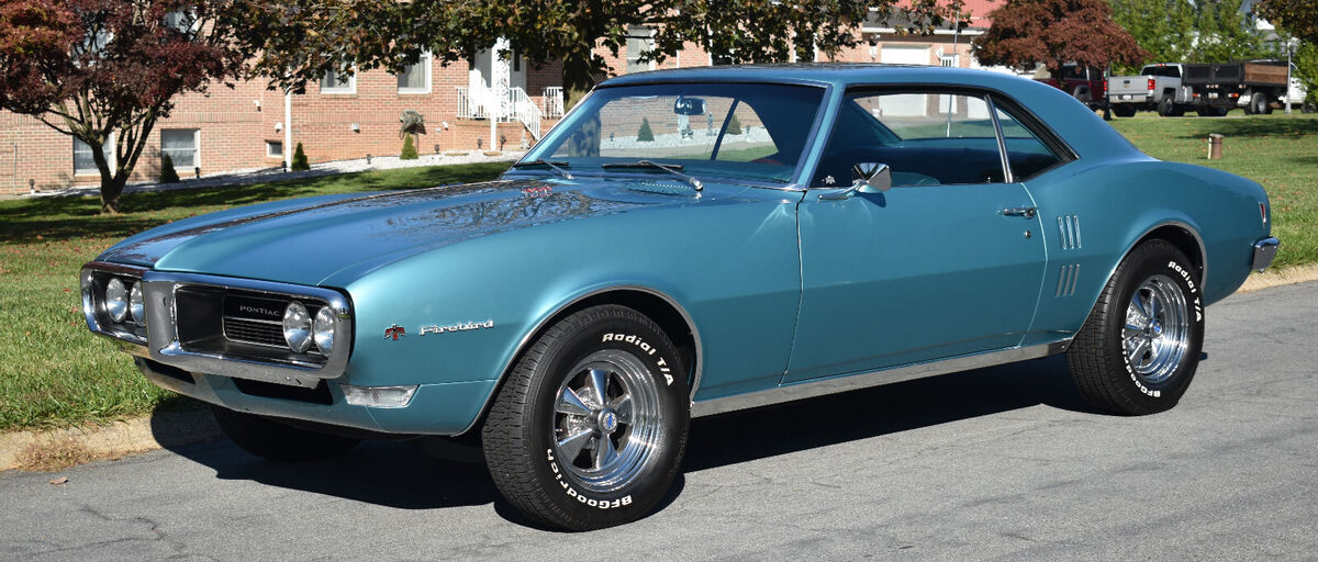 1968 Pontiac Firebird 2 Door Hardtop 350 V8 Turbo 350 Restored