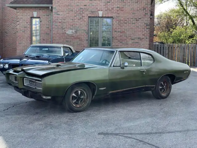 1968 Pontiac GTO 400 HO 4 Speed 8700 Miles