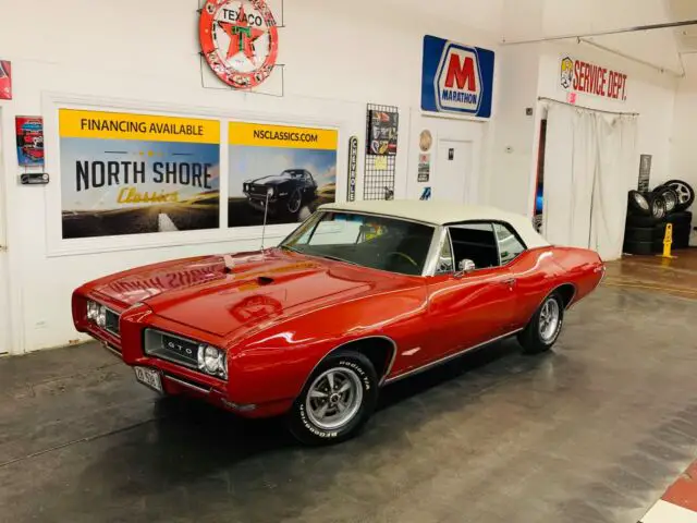 1968 Pontiac GTO - 242 VIN - POWER CONVERTIBLE TOP - 428 ENGINE