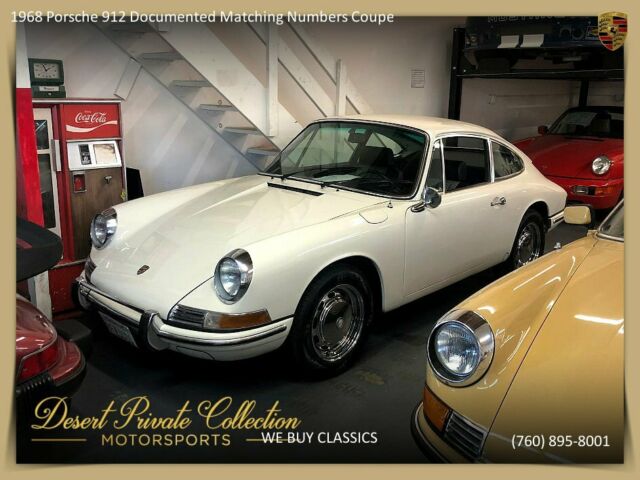 1968 Porsche 912 Documented Matching Numbers Coupe