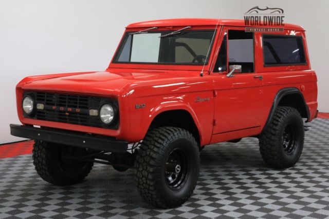 1968 Ford Bronco 302V8 LIFTED 3-SPEED MANUAL PB 4X4