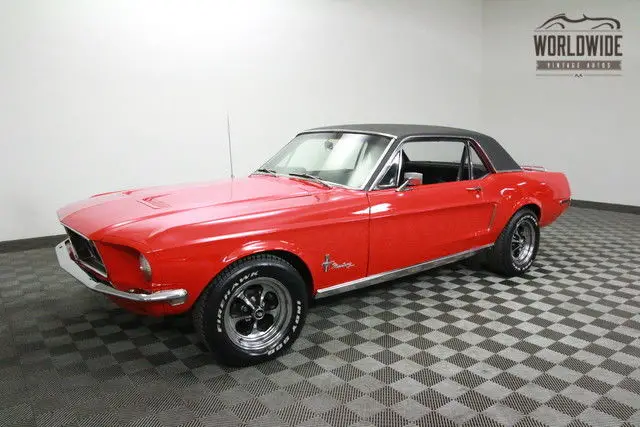 1968 Ford Mustang AC! 302 V8. DISC BRAKES. PS.PB!