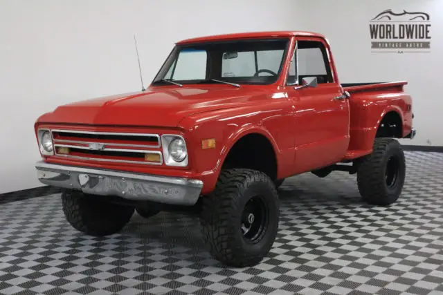 1968 Chevrolet PICKUP RESTORED 4X4 PS PB STEPSIDE