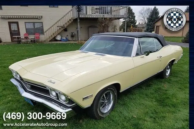 1968 Chevrolet Chevelle SS396 Convertible with AC