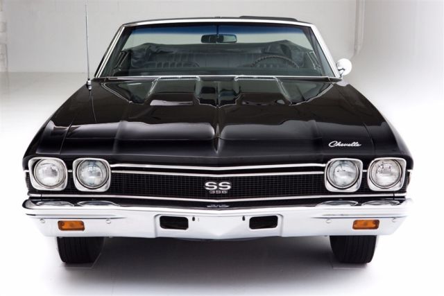 1968 Chevrolet Chevelle Triple Black 138 SS 396/350
