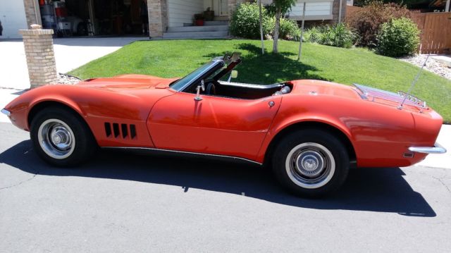 1968 Chevrolet Corvette CHROME RACK ON DECK