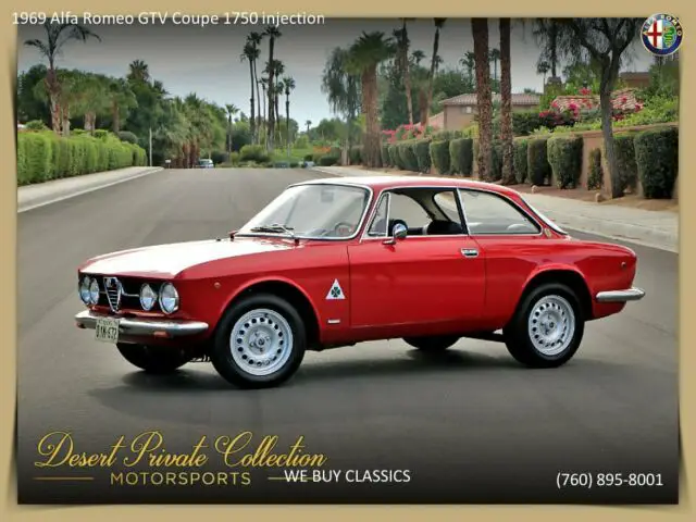 1969 Alfa Romeo GTV Coupe 1750 injection