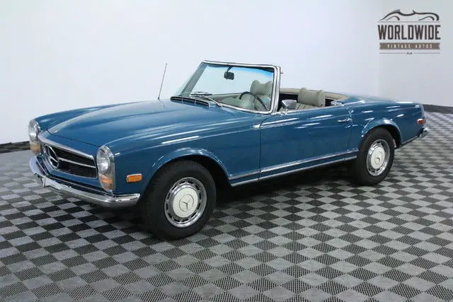 1969 Mercedes-Benz SL-Class RARE 4 SPEED RESTORED BOTH TOPS