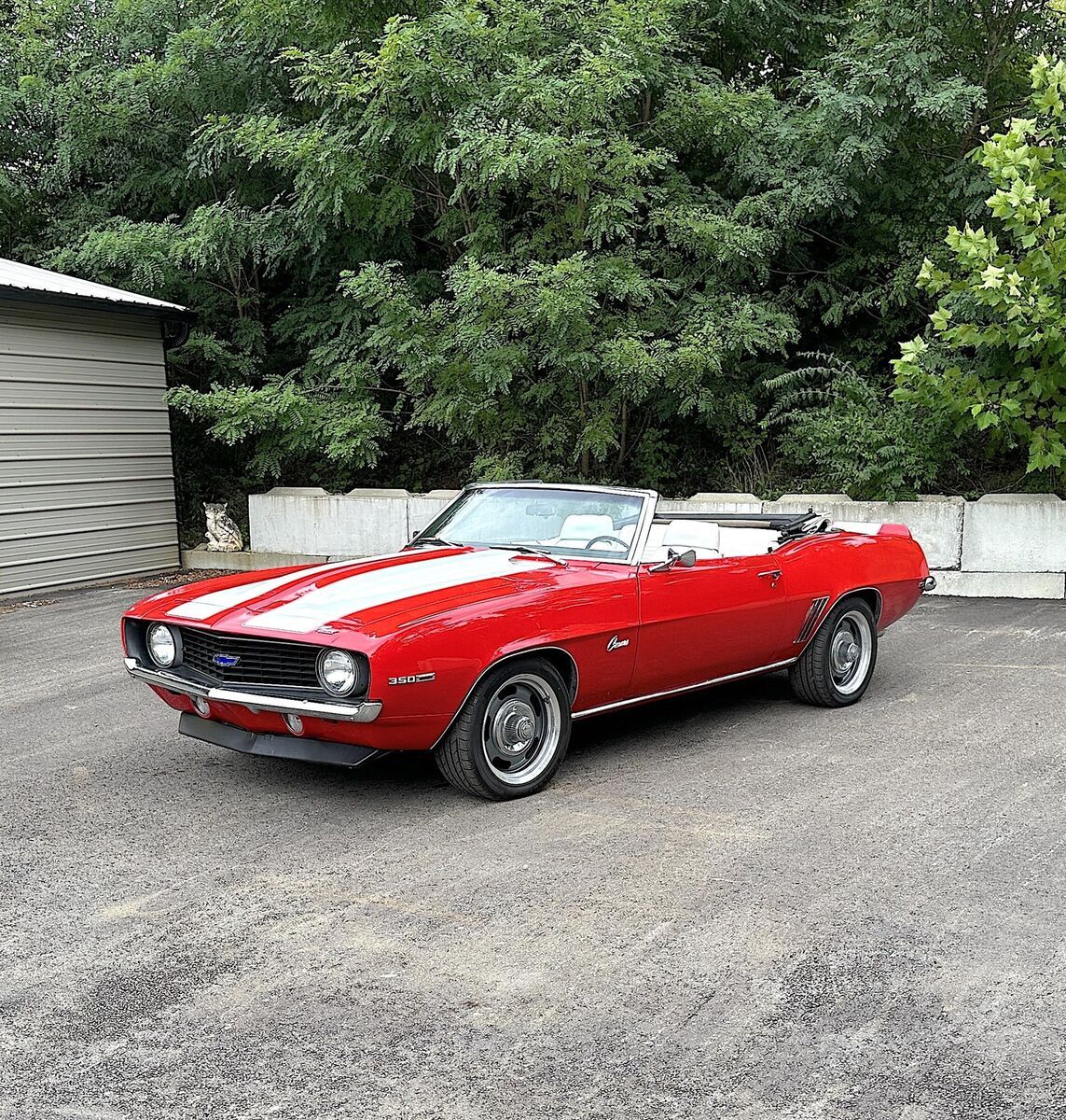 1969 CHEVROLET CONVERTIBLE CONVERTIBLE 350 AUTO PS BUCKETS CONSOLE