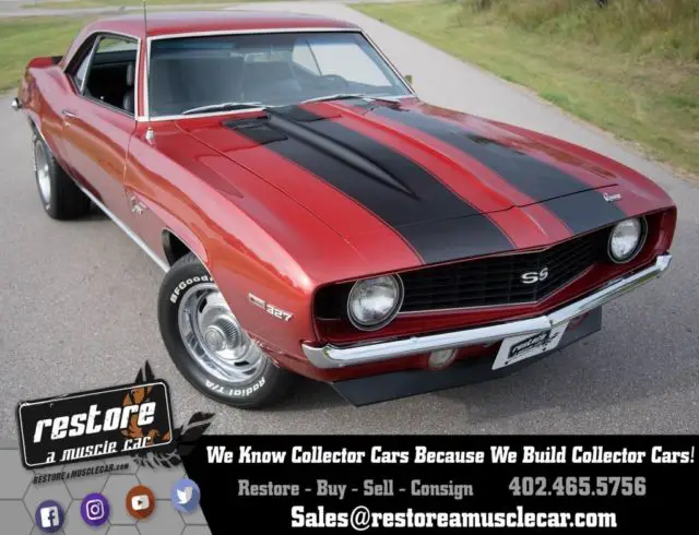 1969 Chevrolet Camaro SS Tribute - 327 Automatic, Frame Off Restoration