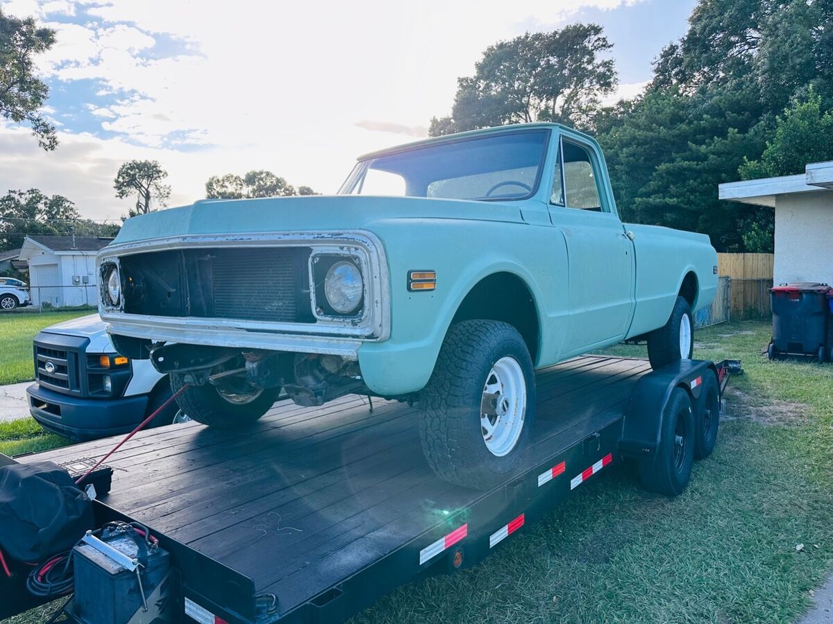 1969 Chevrolet C-10 6 Cyl Engine Factory A/C 4x4