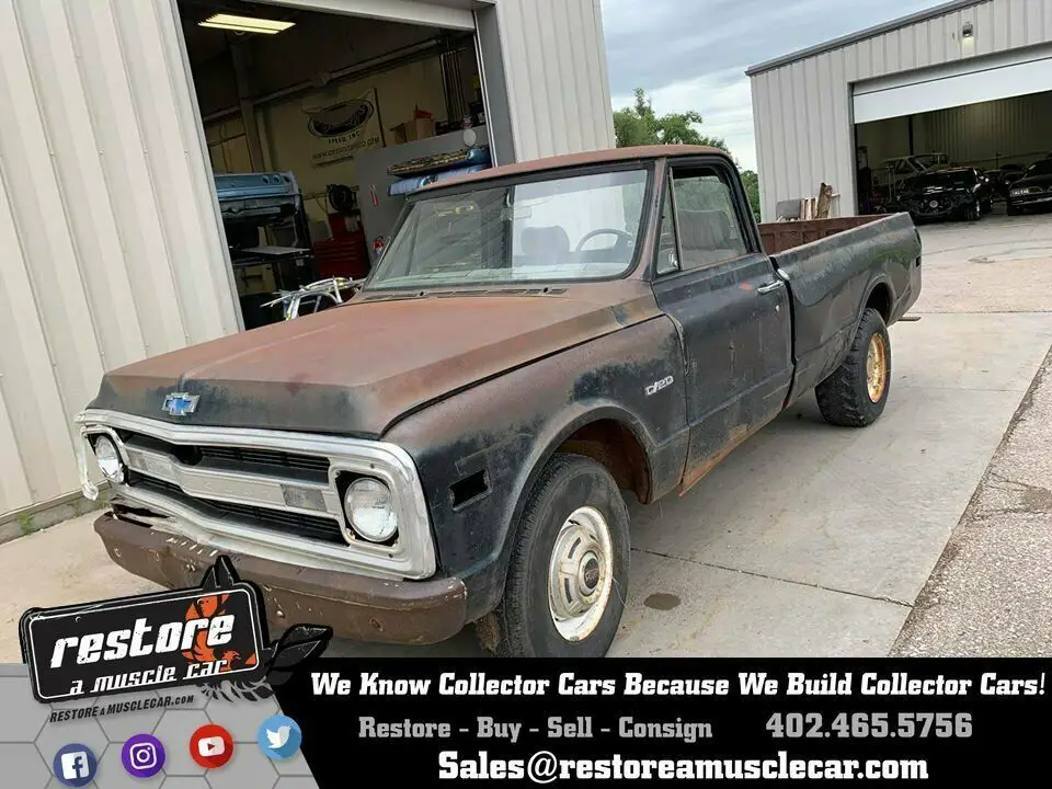 1969 Chevrolet Other Pickups C20, Rolling Project  No Engine or Transmission